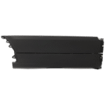 JC Whitney Rear, Driver and Passenger Side Bumper End, Textured Plastic CAPA Certified - Image 2