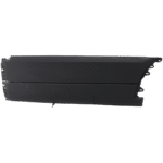 JC Whitney Rear, Driver and Passenger Side Bumper End, Textured Plastic CAPA Certified - Image 3
