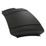 Replacement Front, Driver and Passenger Side Bumper End, Painted Black Plastic - Image 2