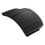 Replacement Front, Driver and Passenger Side Bumper End, Painted Black Plastic - Image 3
