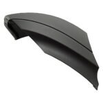 Replacement Front, Driver and Passenger Side Bumper End, Painted Black Plastic - Image 5