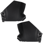 Replacement Rear, Driver and Passenger Side Bumper Ends, Primed, Plastic, CAPA CERTIFIED