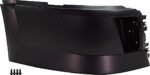 Replacement Front, Driver and Passenger Side Bumper End, Painted Black Plastic - Image 2