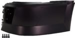 Replacement Front, Driver and Passenger Side Bumper End, Painted Black Plastic - Image 3