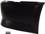 Replacement Front, Driver and Passenger Side Bumper End, Painted Black Plastic - Image 5