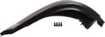 Replacement Front, Driver and Passenger Side Bumper End, Painted Black Plastic - Image 8