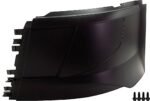 Replacement Front, Driver and Passenger Side Bumper End, Painted Black Plastic - Image 3