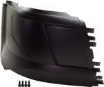 Replacement Front, Driver and Passenger Side Bumper End, Painted Black Plastic - Image 4