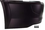 Replacement Front, Driver and Passenger Side Bumper End, Painted Black Plastic - Image 5
