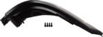Replacement Front, Driver and Passenger Side Bumper End, Painted Black Plastic - Image 9