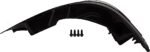 Replacement Front, Driver and Passenger Side Bumper End, Painted Black Plastic - Image 10