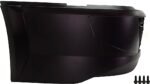 Replacement Front, Driver and Passenger Side Bumper End, Painted Black Plastic - Image 3