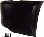 Replacement Front, Driver and Passenger Side Bumper End, Painted Black Plastic - Image 5