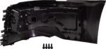 Replacement Front, Driver and Passenger Side Bumper End, Painted Black Plastic - Image 7