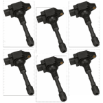 Standard SET-SIUF550-6 Ignition Coil, Set of 6, Standard OE Replacement