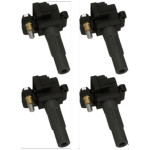 Standard SET-SIUF665-4 Ignition Coil, Set of 4, 2.5L, 4Cyl, Standard OE Replacement