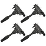 Standard SET-SIUF680-4 Ignition Coil, Set of 4, Standard OE Replacement