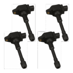 Standard SET-SIUF719-4 Ignition Coil, Set of 4, Standard OE Replacement