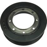 APA/URO Parts 94410212306 OE Replacement Series Crankshaft Pulley - Black, Steel, Serpentine, Sold Individually - Image 3