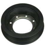APA/URO Parts 94410212306 OE Replacement Series Crankshaft Pulley - Black, Steel, Serpentine, Sold Individually - Image 4