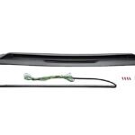 Ventshade 953075 Bug Shield, Black, Aeroskin LightShield Pro Series