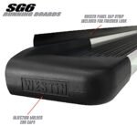 Westin 27-64720 Running Boards, Black, Aluminum, Mounting Kit Required, Crew Cab Pickup/Extended Cab Pickup/Extended Crew Cab Pickup/Sport Utility, SG6 Series - Image 6