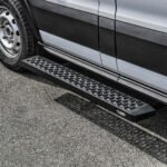 Westin 27-80005 Running Boards, Powdercoated Textured Black, Steel, 6.25 in. Step Surface Width, Bolt-On Installation, Includes Mounting Bracket, Grate Steps Series - Image 12