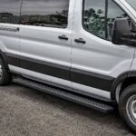 Westin 27-80005 Running Boards, Powdercoated Textured Black, Steel, 6.25 in. Step Surface Width, Bolt-On Installation, Includes Mounting Bracket, Grate Steps Series - Image 6