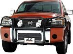 Westin 40-2075 Sportsman Series, Powdercoated Black Steel Grille Guard - Image 2
