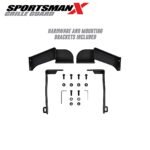 Westin 40-33705 Sportsman X Series, Powdercoated Textured Black Steel Grille Guard - Image 12
