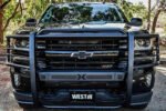 Westin 40-33815 Sportsman X Series, Powdercoated Textured Black Steel Grille Guard - Image 7
