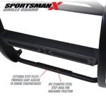 Westin 40-33825 Sportsman X Series, Powdercoated Textured Black Steel Grille Guard - Image 11