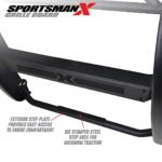 Westin 40-33835 Sportsman X Series, Powdercoated Textured Black Steel Grille Guard - Image 11