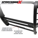 Westin 40-33995 Sportsman X Series, Powdercoated Textured Black Steel Grille Guard - Image 11