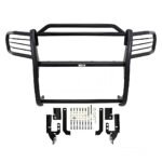 Westin 40-3885 Sportsman Series, Powdercoated Black Steel Grille Guard - Image 3