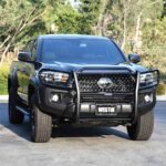 Westin 40-3885 Sportsman Series, Powdercoated Black Steel Grille Guard - Image 7