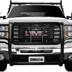Westin 57-2335 HDX Series, Powdercoated Black Steel Grille Guard