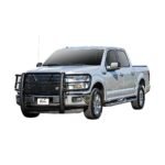 Westin 57-2365 HDX Series, Powdercoated Black Steel Grille Guard - Image 4