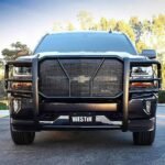 Westin 57-23935 HDX Modular Series, Powdercoated Black Steel Grille Guard - Image 10