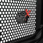 Westin 57-3825 HDX Series, Powdercoated Black Steel Grille Guard - Image 5