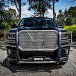 Westin 57-3870 HDX Series, Polished Stainless Steel Grille Guard - Image 4