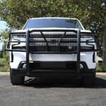 Westin 57-3955 Grille Guard Series, Powdercoated Black Steel Grille Guard - Image 5