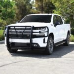 Westin 57-3955 Grille Guard Series, Powdercoated Black Steel Grille Guard - Image 6