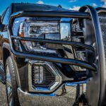 Westin 57-3965 HDX Series, Powdercoated Black Steel Grille Guard - Image 9