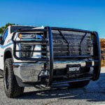 Westin 57-3995 HDX Series, Powdercoated Black Steel Grille Guard - Image 12