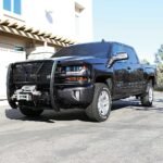 Westin 57-93875 HDX Series, Powdercoated Black Steel Grille Guard - Image 4