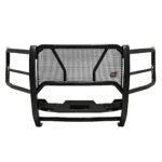 Westin 57-94015 HDX Winch Mount Series, Powdercoated Black Steel Grille Guard - Image 3