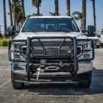 Westin 57-94015 HDX Winch Mount Series, Powdercoated Black Steel Grille Guard - Image 8