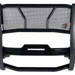 Westin 57-94025 HDX Winch Mount Series, Powdercoated Black Steel Grille Guard