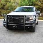 Westin 58-31105 HDX Bandit Series Front Powdercoated Black Grille Guard - Image 9